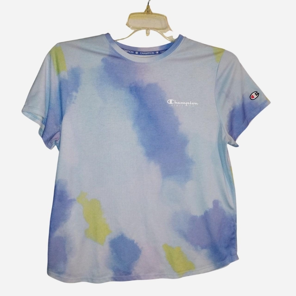 Champion Authentic Watercolor Tie-Dye - Blue/Purple - Size M